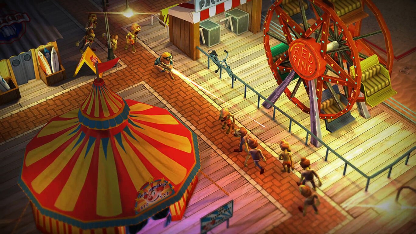 《僵尸小鎮 生存危機 Zombiewood Survival Shooter》switch中文版下載2.0.0.d