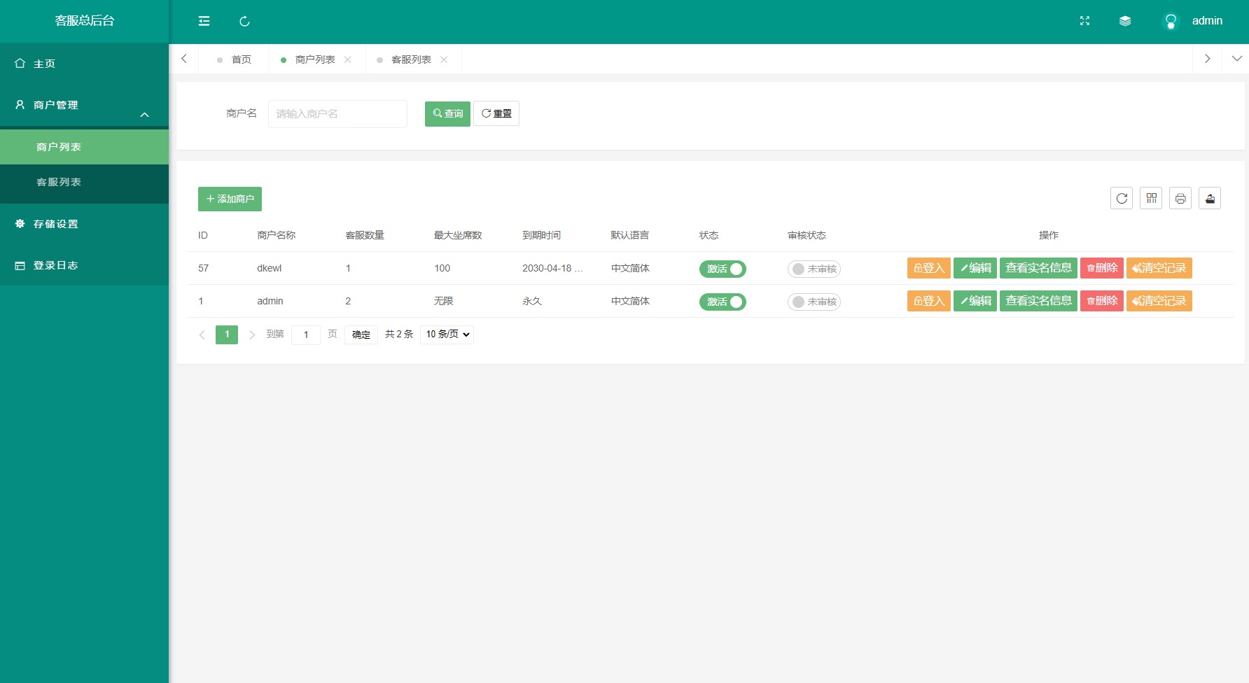 運營級在線客服系統源碼 附教程