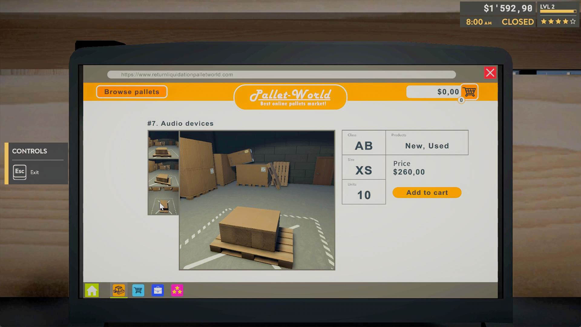 《退貨專賣店模擬器/Returns Outlet Simulator》PC中文版下載-含Build.20612842