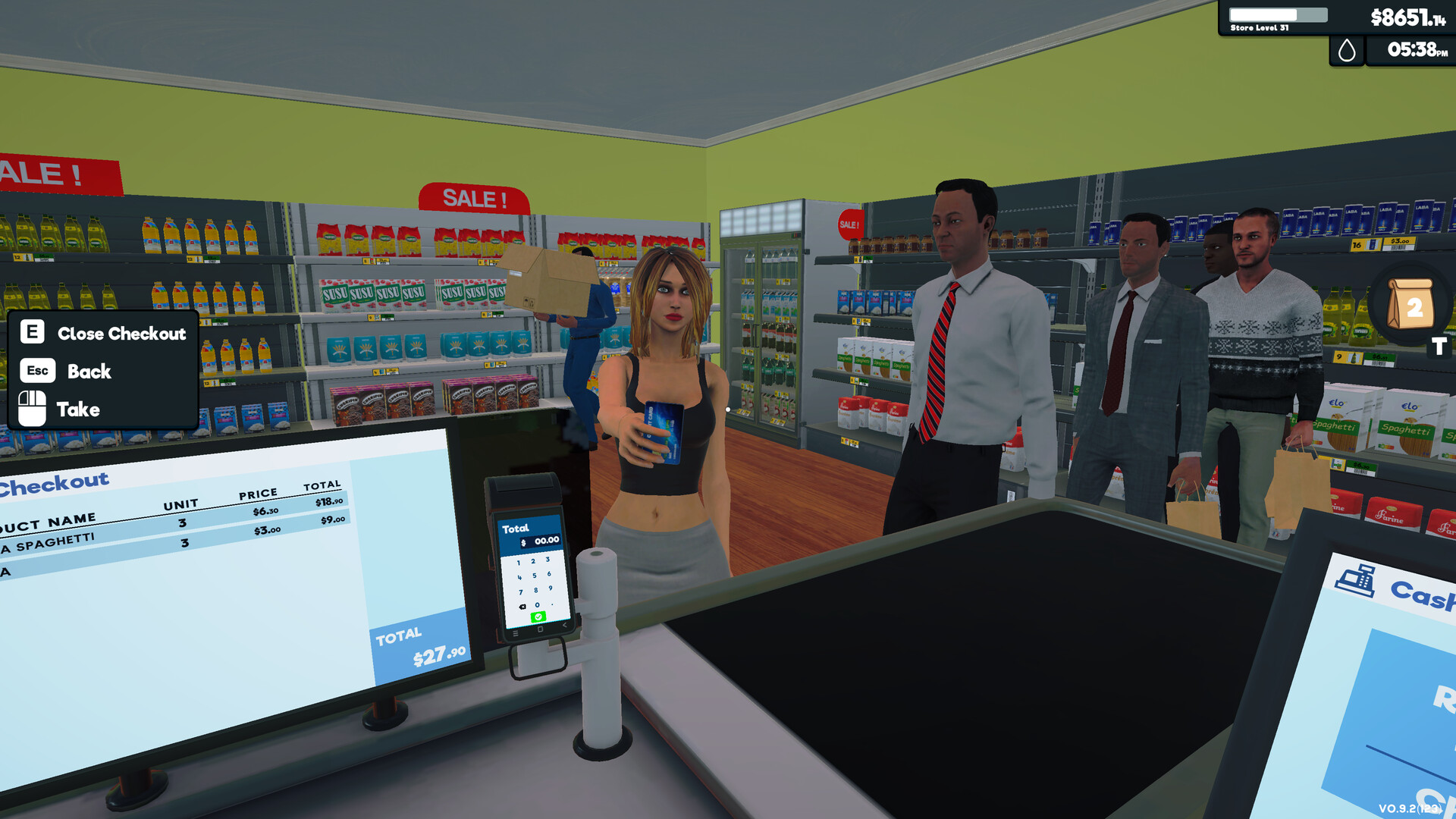 《超市模擬器/Supermarket Simulator》PC中文版下載-含v1.1.6.151聯機版