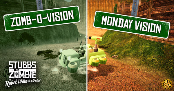 《僵尸斯塔布斯 Stubbs the Zombie in Rebel Without a Pulse》Switch中文版NSP下載 – 含1.0.3補丁