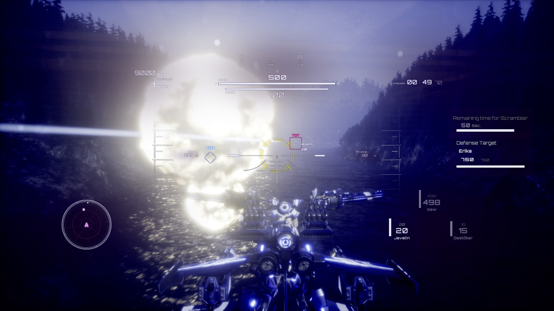 《鐵翼少女 Wing of darkness》Switch中文版XCI下載 – 含1.0.3補丁