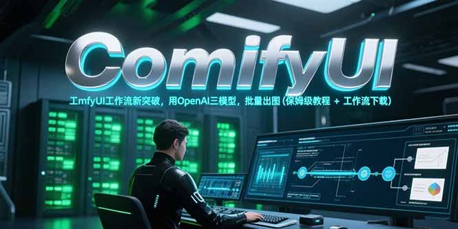 ComfyUI工作流新突破,用OpenAI三模型,批量出圖(保姆級教程+工作流下載
