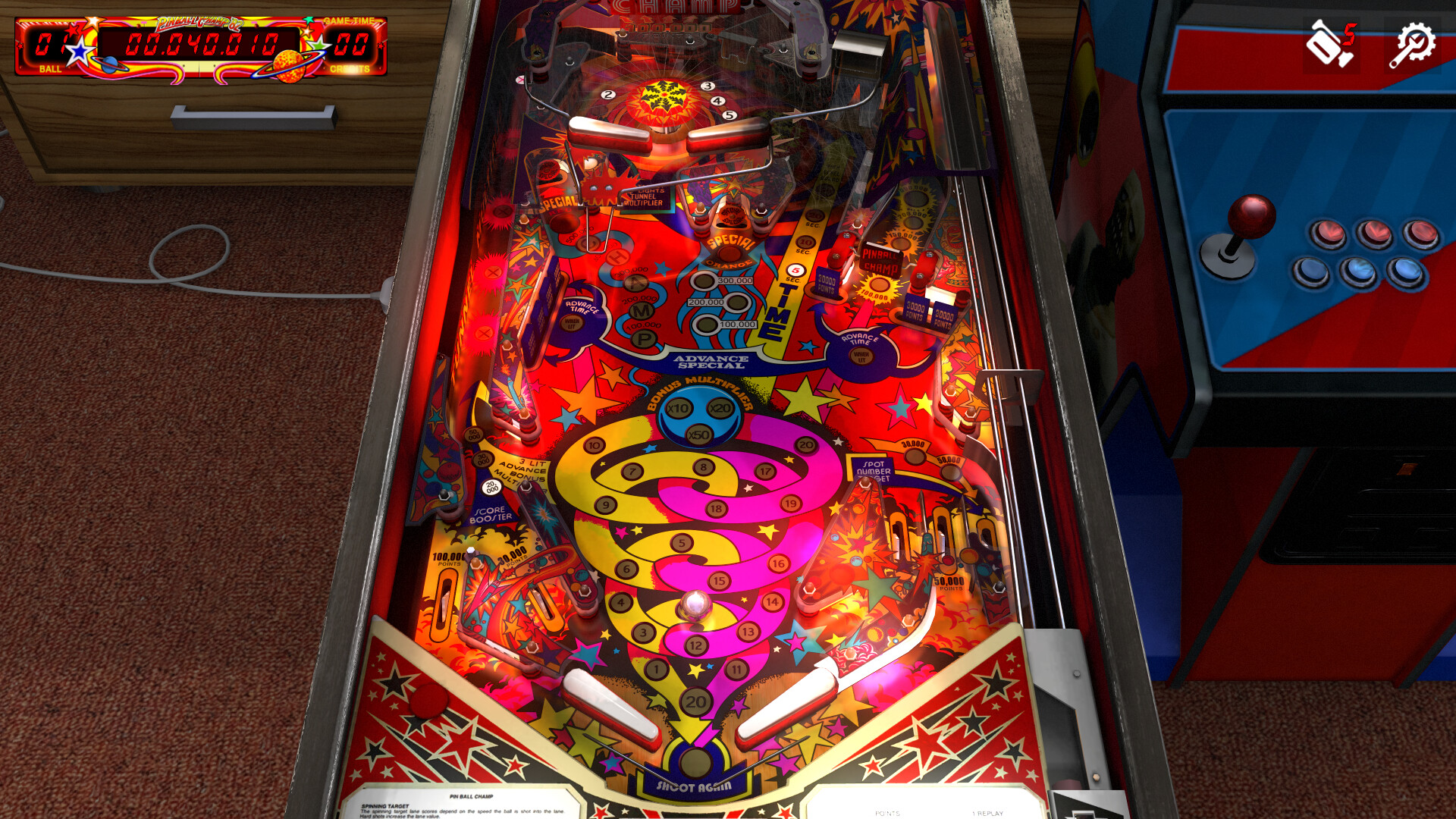 《扎卡里亞彈球 Zaccaria Pinball》Switch英文版NSP下載 – 含1.0.4補丁+72DLC
