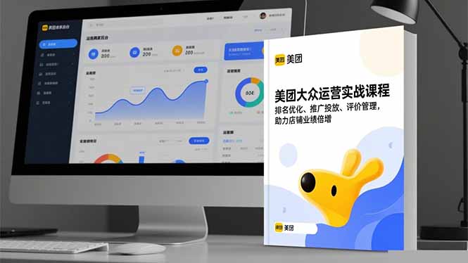 美團大眾運營實戰課程,排名優化、推廣投放、評價管理,助力店鋪業績倍增