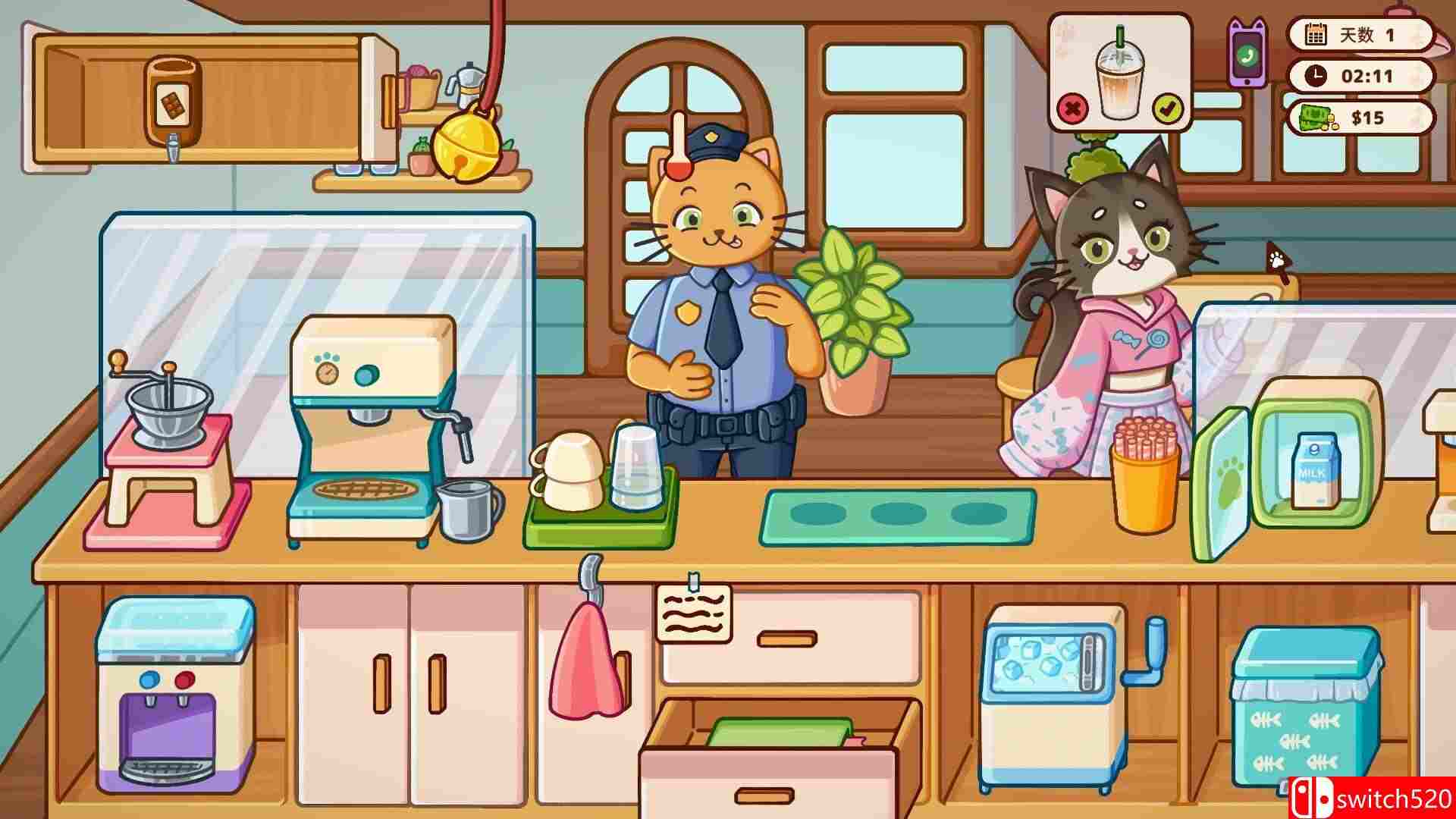 《喵喵甜品屋（Cats &amp; Cups）》官方中文 v1.0.2 [中文/繁體/英文/日語]