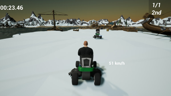 《割草機(jī)游戲：賽車 Lawnmower Game: Racing》Switch英文版NSP下載