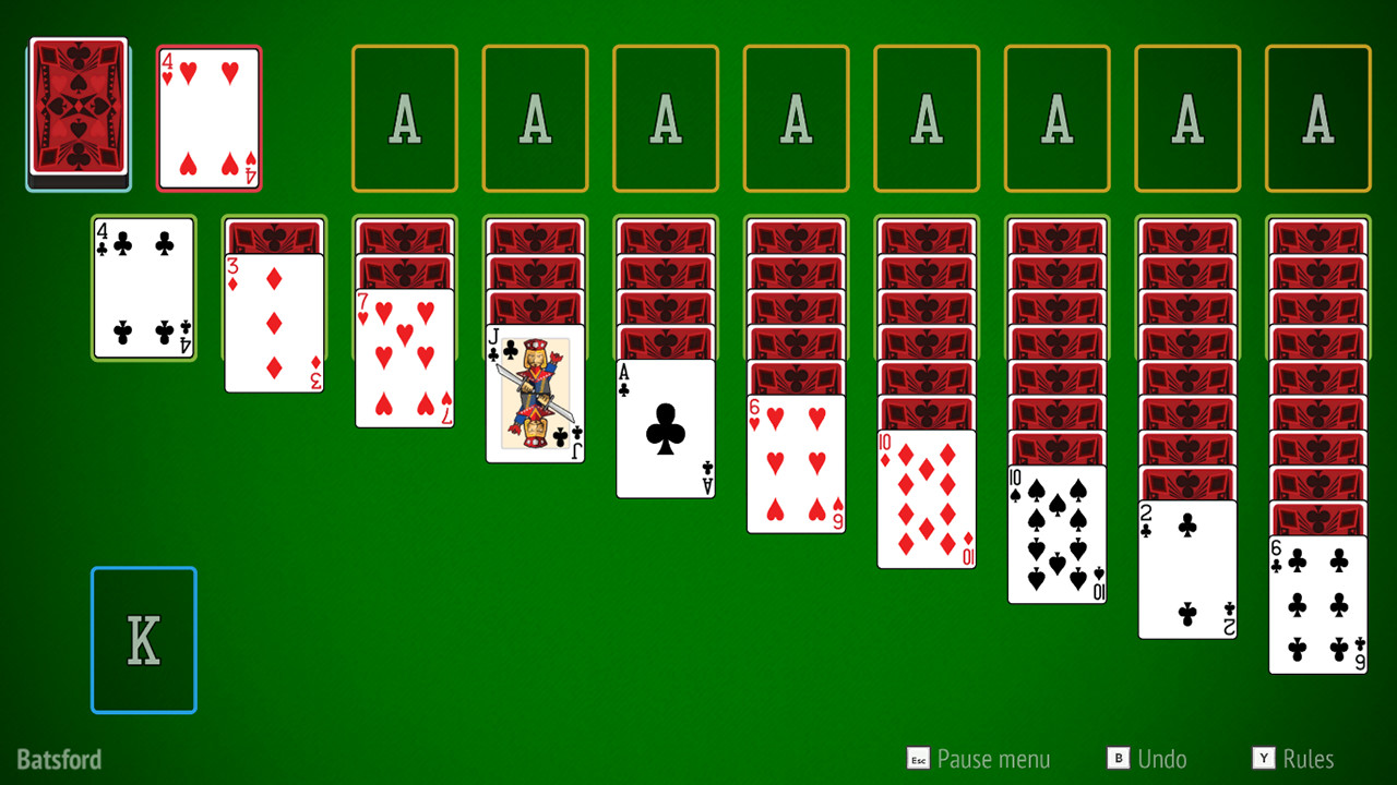 《克朗代克紙牌合輯 Klondike Solitaire Collection》Switch英文版NSZ下載 – 含1.2補(bǔ)丁