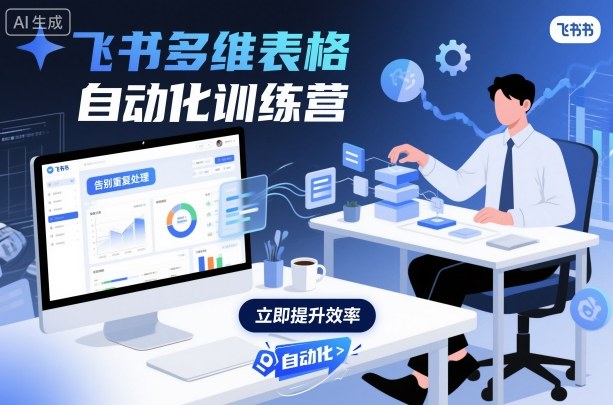 飛書多維表格自動(dòng)化訓(xùn)練營,手把手教你告別重復(fù)處理,用多維表格開啟高效辦公新模式