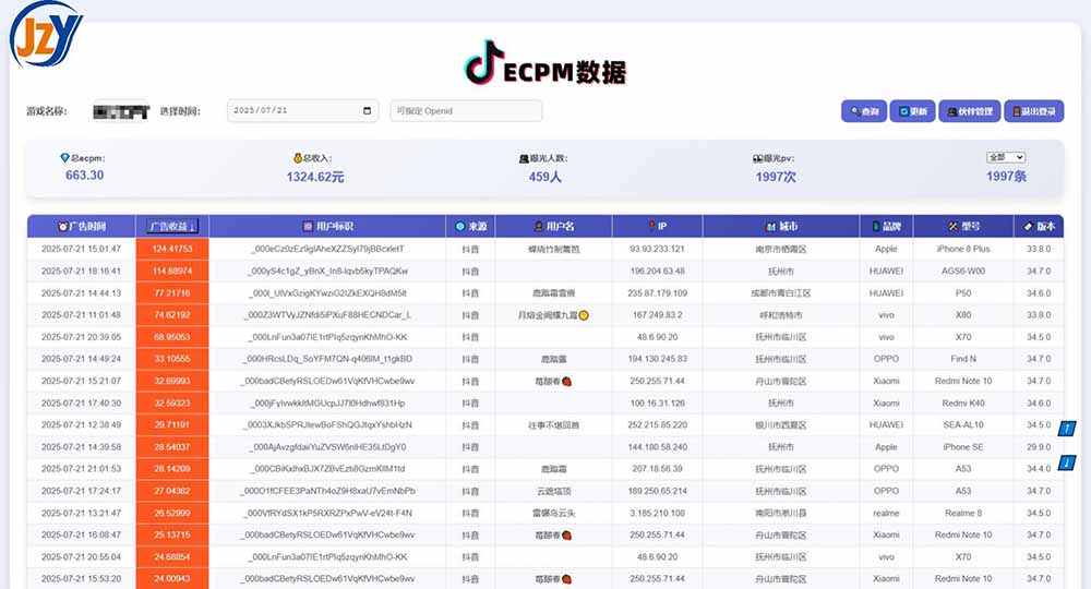 抖音小游戲，日賺2000＋2025最火賽道