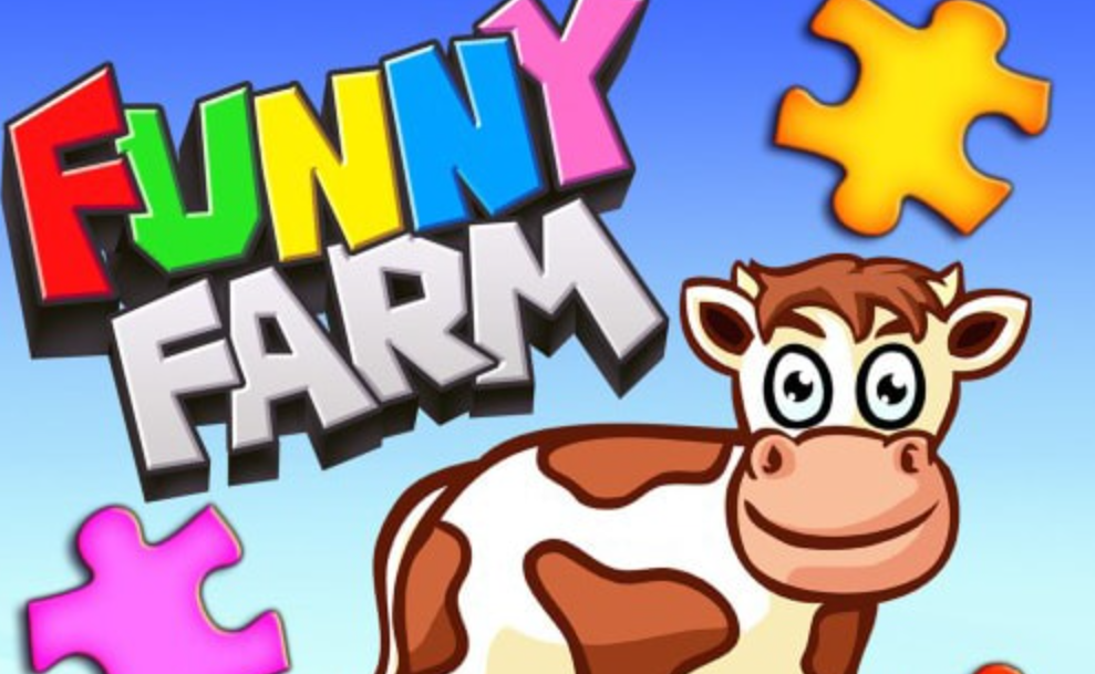 《兒童和幼兒的有趣農場動物拼圖游戲 Funny Farm Animal Jigsaw Puzzle Game for Kids and Toddlers》Switch中文版NSP下載