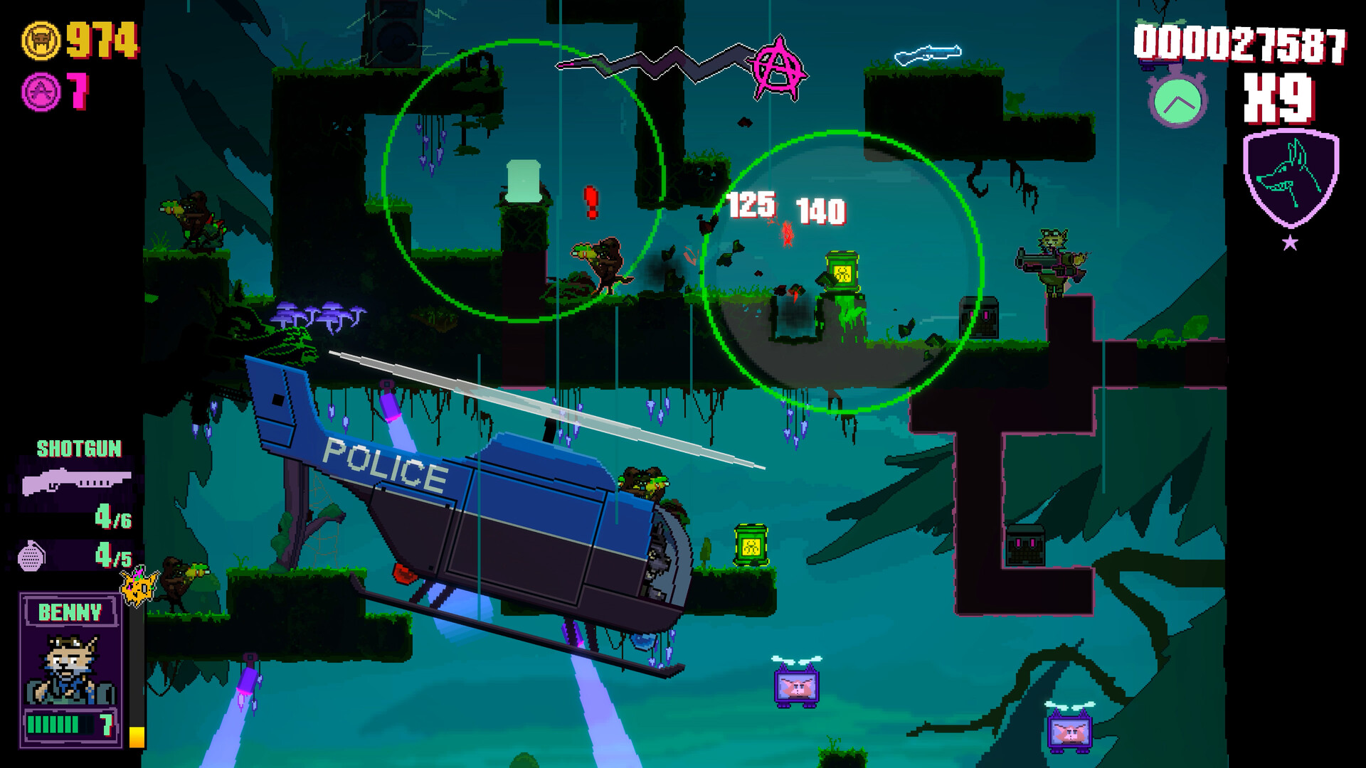 《賽博喵戰士 CLAWPUNK》Switch美版中文NSZ下載 – 含1.02補丁