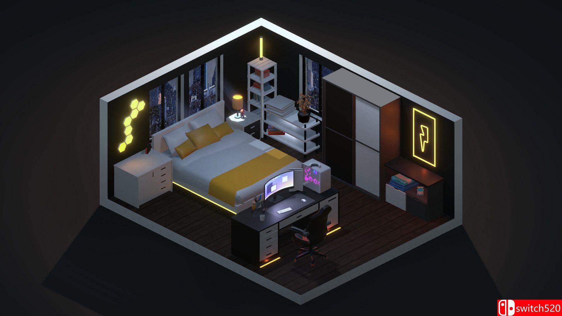 《我的夢想臥室（My Dream Setup）》官方中文 集成模擬賽車DLC [中文/英文/日語]