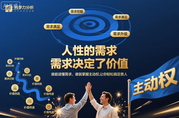 人性的需求,需求決定了價值,誰能讀懂需求,誰就掌握主動權,讓你輕松搞定貴人【文檔】