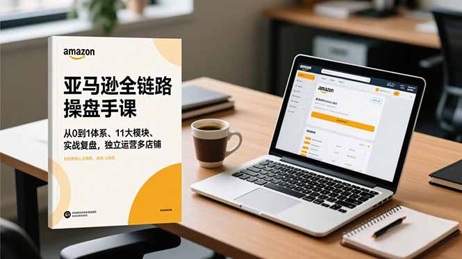 亞馬遜全鏈路操盤手課，從0到1體系、11大模塊、實戰復盤，獨立運營多店鋪