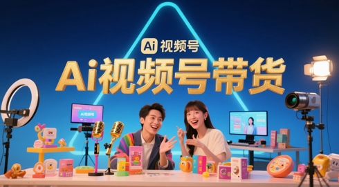 風口已至！AI視頻號帶貨輕松月入過1W，99%的普通人卻卡在內容制作門檻