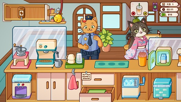 《喵喵甜品屋/Cats & Cups》PC中文版下載-含v1.0.2