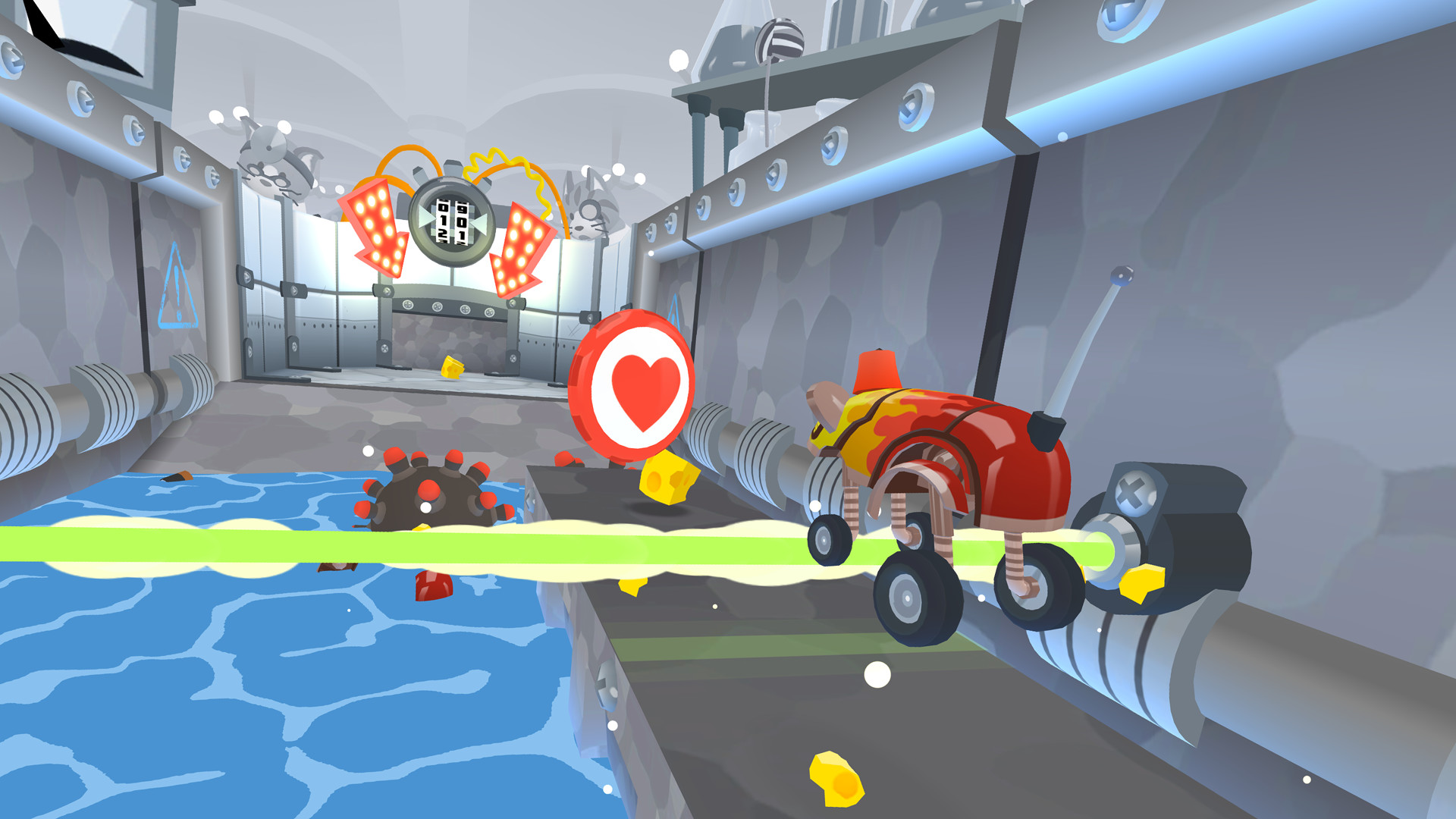 《機器老鼠：逃離貓實驗室 MouseBot: Escape From CatLab》Switch英文版NSP下載