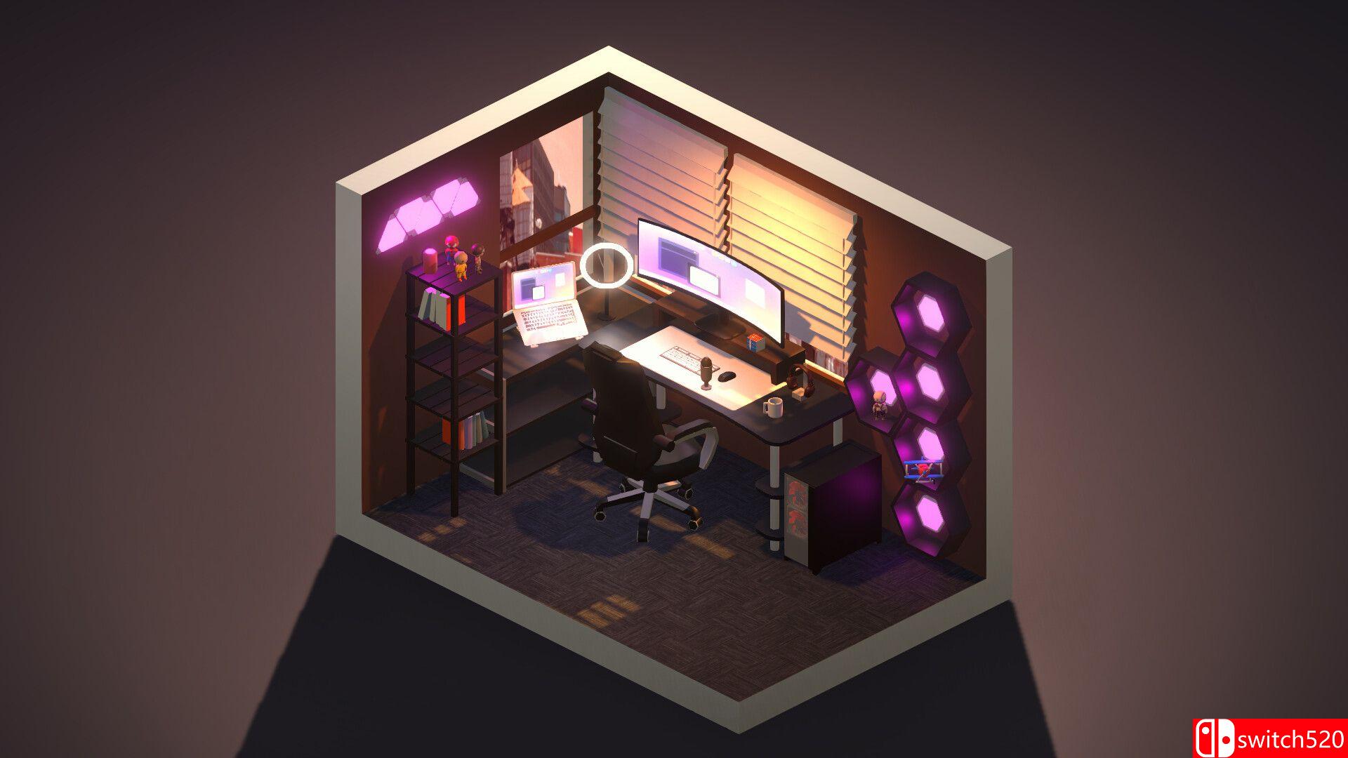 《我的夢想臥室（My Dream Setup）》官方中文 集成模擬賽車DLC [中文/英文/日語]