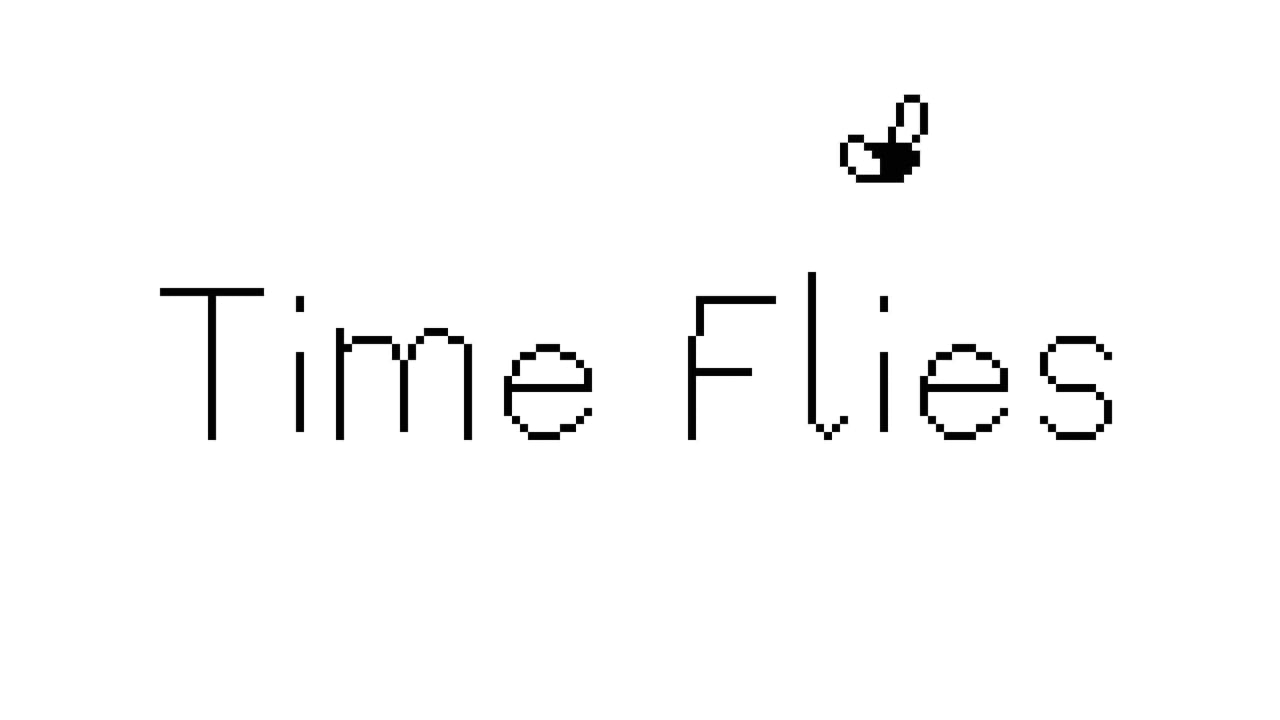 逝者如斯蠅丨Time Flies