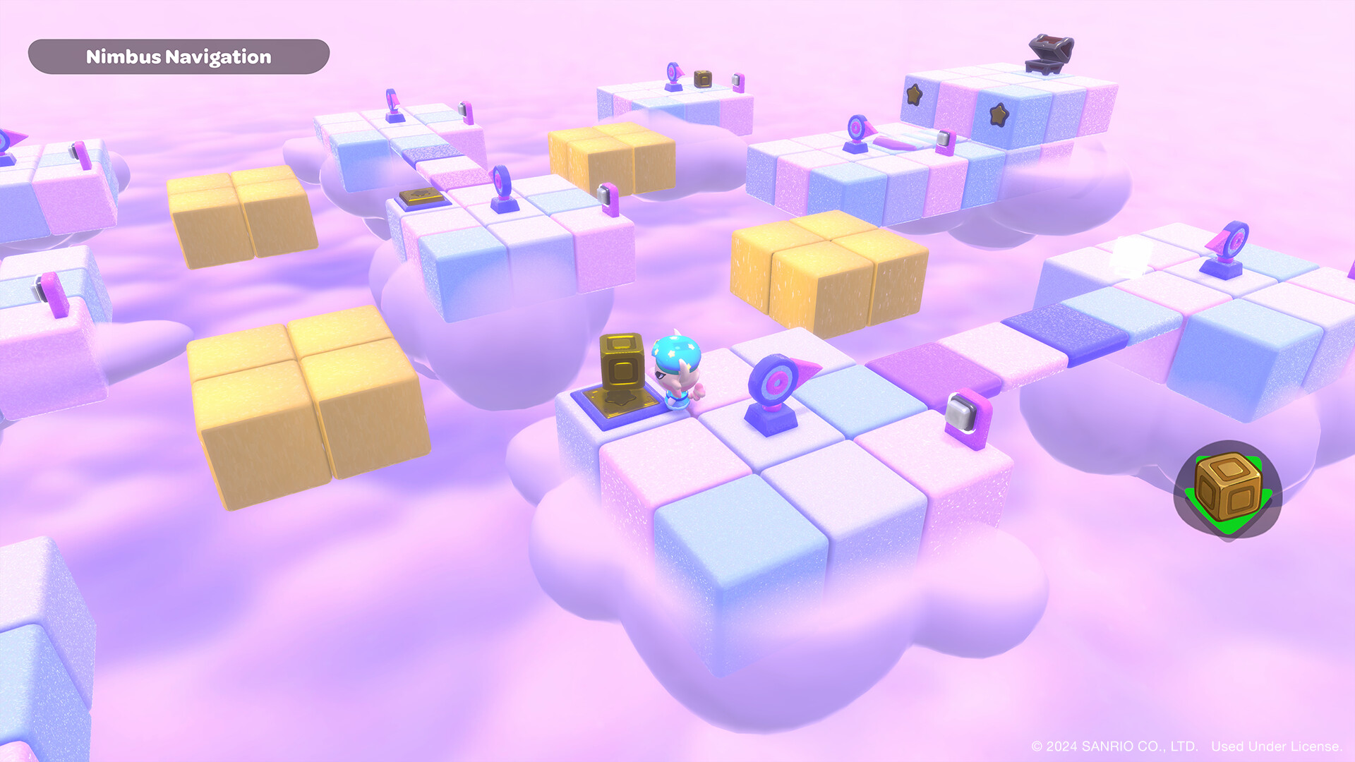 switch游戲《凱蒂貓島嶼冒險 Hello Kitty Island》美版中文+2.9.1補丁+2DLC+金手指