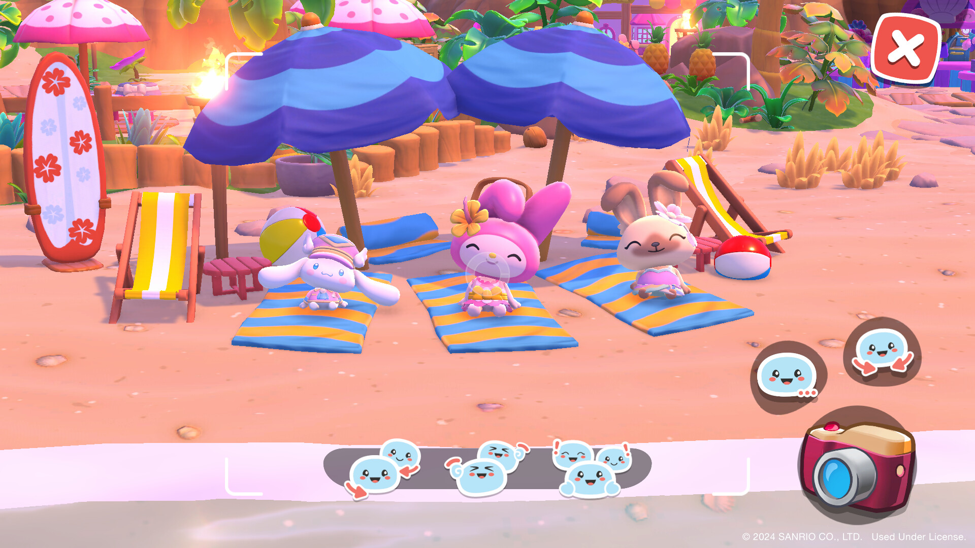 switch游戲《凱蒂貓島嶼冒險 Hello Kitty Island》美版中文+2.9.1補丁+2DLC+金手指