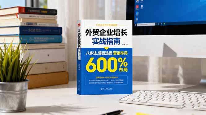 外貿企業增長實戰指南,八步法、爆品選品、營銷布局,業績增長300%