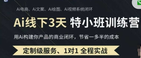 AI實操培訓第20-21期線下,0基礎保姆級教程,3月最新整理,企業(yè)獲客、降本增效、打造超級個體