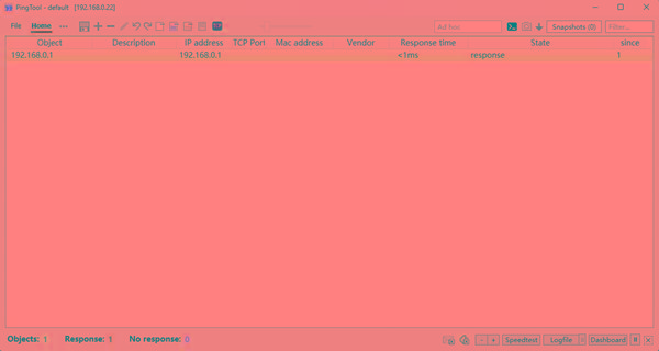PingTool(網絡Ping工具) v4.2.0.64 綠色版