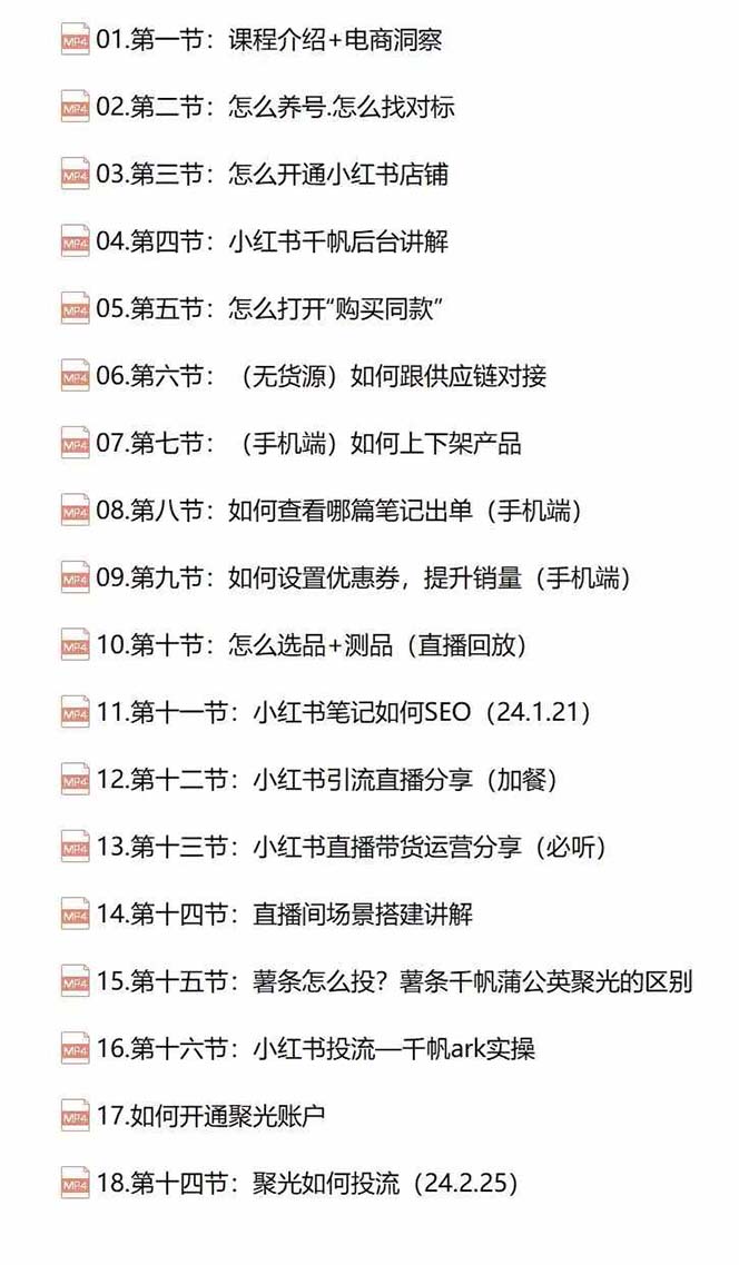 小紅書快速賺錢電商特訓(xùn)營：用簡單方式通過小紅書快速變現(xiàn)！