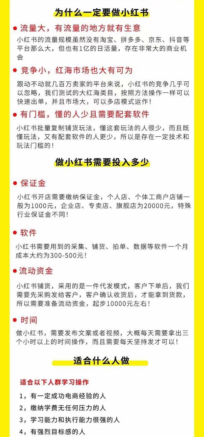 小紅書-筆記帶貨課【6月更新】流量 電商新機會 315節正課+64節隱藏課