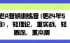 老A營銷訓練營(更25年10月)，輕理論，重實戰，輕概念，重本質