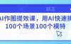 AI作圖提效課，用AI快速換100個場景100個模特