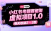 小紅書考題賽道虛擬項目1.0，項目操作簡單，每天收益2-3張