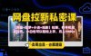 網盤拉新躺賺玩法，【網盤+即夢+小說+短劇】拉新，有手機就能操作…
