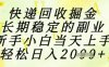 快遞回收掘金項(xiàng)目，長(zhǎng)期穩(wěn)定的副業(yè)，新手小白當(dāng)天上手，輕松日入1k+【揭秘】
