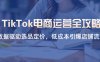 TikTok電商運營全攻略，數據驅動選品定價，低成本引爆店鋪流量