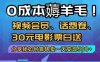 0成本薅羊毛!視頻會員、話費卷、30元電影票白送，分享我如何靠轉賣一天變現5張+【揭秘】