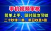 手機視頻審核，隨時隨地可做，二十秒鐘一單，單日收益4張+【揭秘】