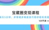 寶藏圈變現課程，每天5分鐘，多領域多維度技巧助你輕松變現(189節