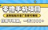2025年最新手機零擼小項目，復制粘貼抖音廣告即可賺錢，平臺大水，任務…
