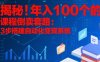 揭秘！年入100個的課程倒賣套路：3 步搭建自動化變現系統
