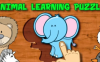 《嬰幼兒動物學習拼圖 Animal Learning Puzzle for Toddlers and Kids》Switch英文版NSZ下載