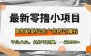 最新零擼小項目，復制粘貼抖音廣告即可賺錢，平臺大水，任務不限量，一…