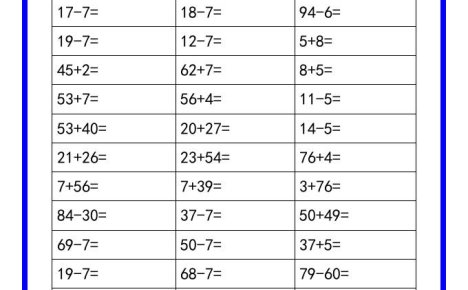 二升三數(shù)學(xué)暑假《口算練習(xí)180題》匯總-三上數(shù)學(xué)
